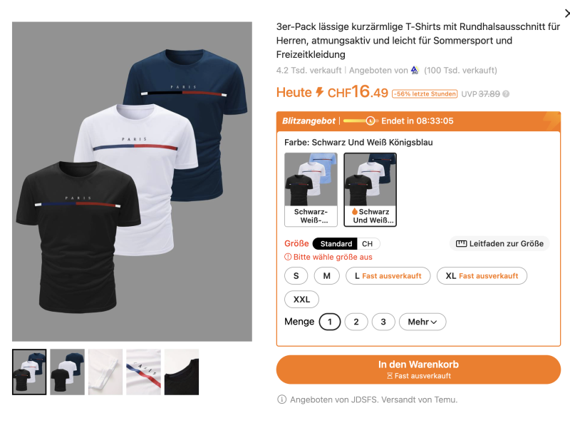 Psychologische Tricks bei Temu: So werden Nutzer zum Kauf verführt